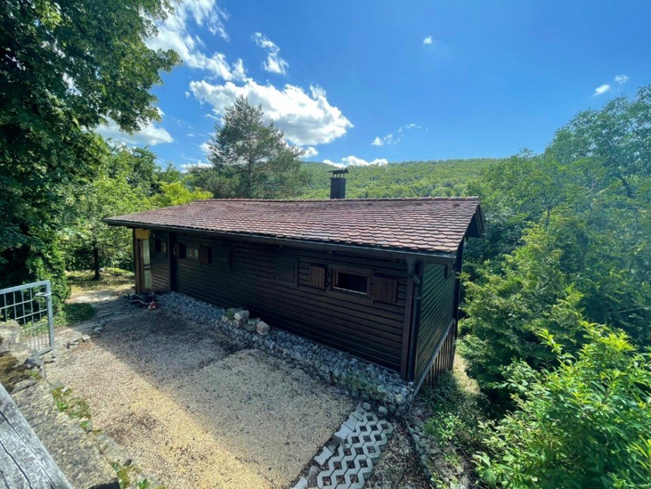 Stra�enansicht Ferienhaus Bretzfeld / Geddelsbach