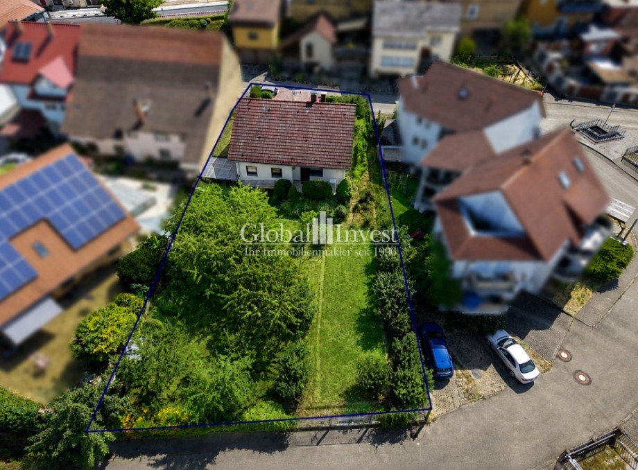 Luftaufnahme Einfamilienhaus Sinsheim / Steinsfurt