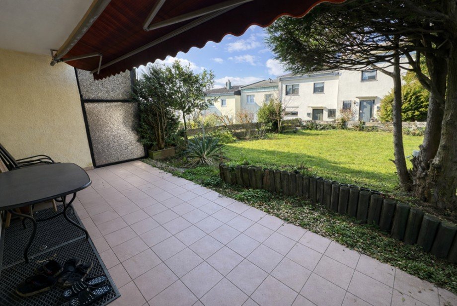 Terrasse Reihenendhaus Sinsheim