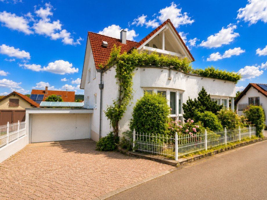 S�dansicht Einfamilienhaus Flein