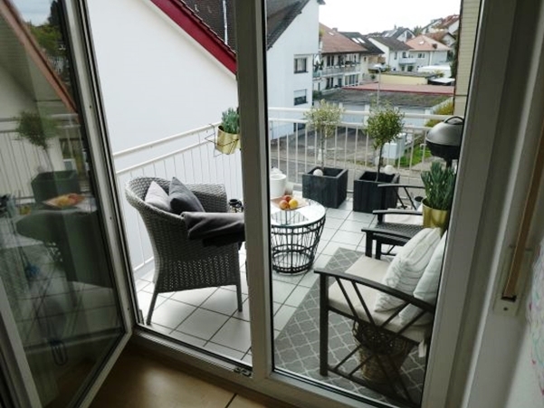 kleiner Balkon Wohnung Sandhausen