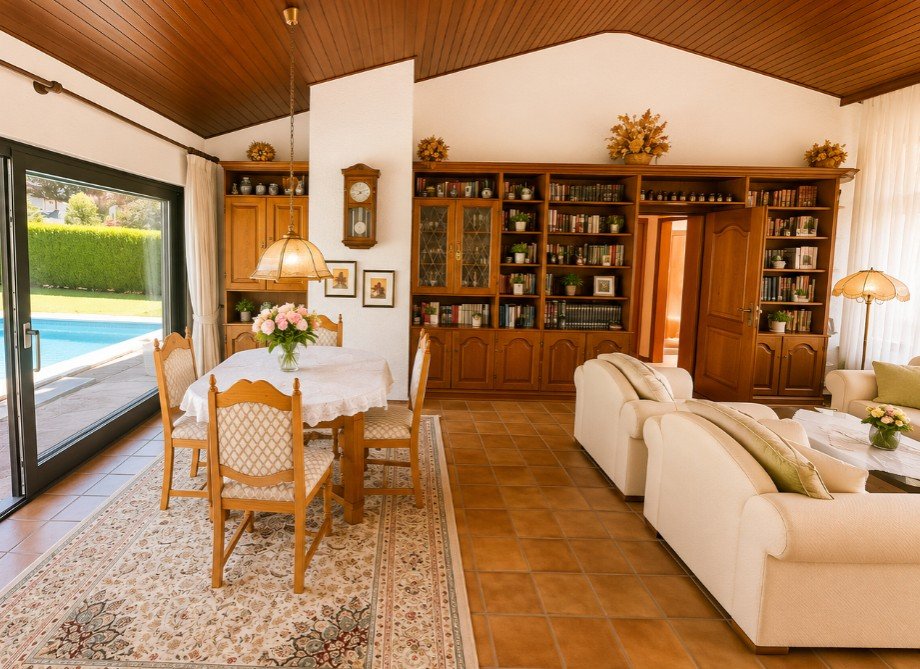 Wohnzimmer Einfamilienhaus Sinsheim / Eschelbach