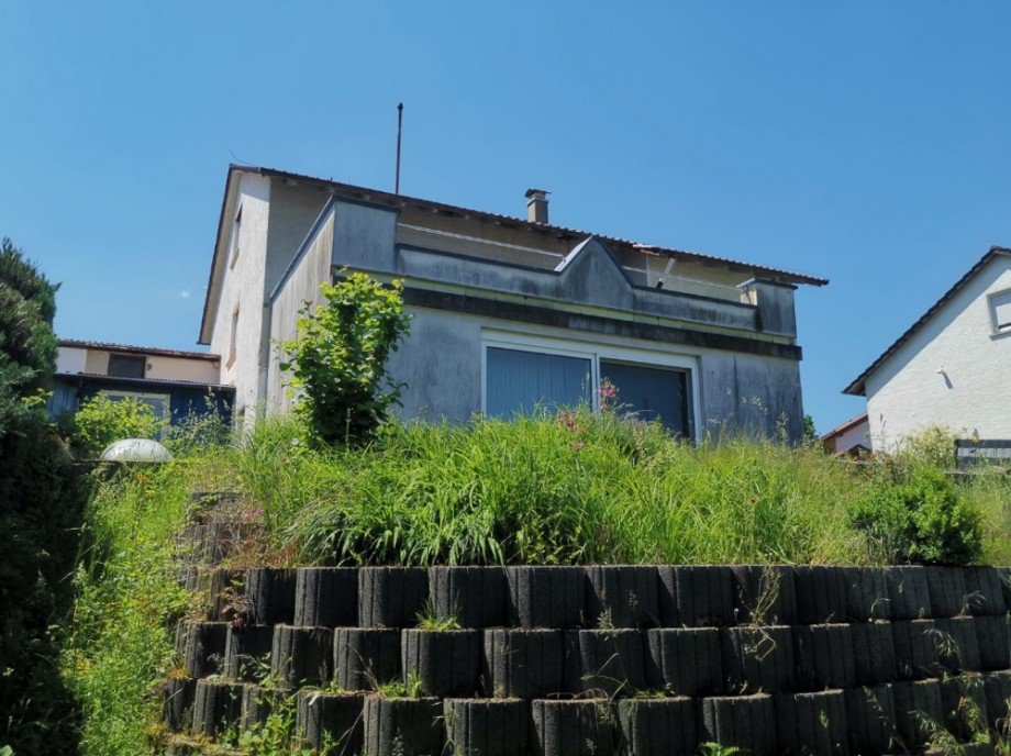 R�ckansicht Einfamilienhaus Billigheim