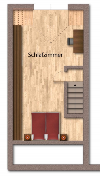 Dachgeschoss Anbau Doppelhaush�lfte Sinsheim / Hoffenheim