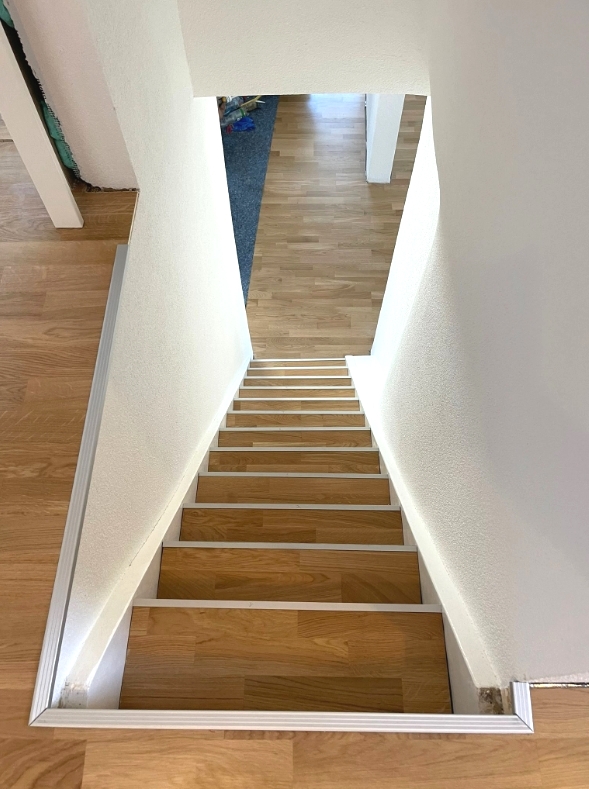 Innentreppe Einfamilienhaus Sinsheim / Hilsbach