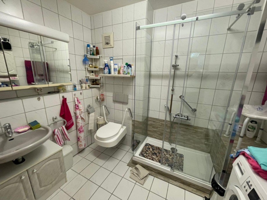 Badezimmer Erdgeschosswohnung Sinsheim