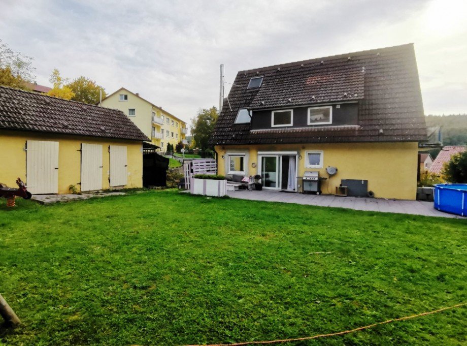R�ckansicht Einfamilienhaus Forchtenberg / Wei�bach