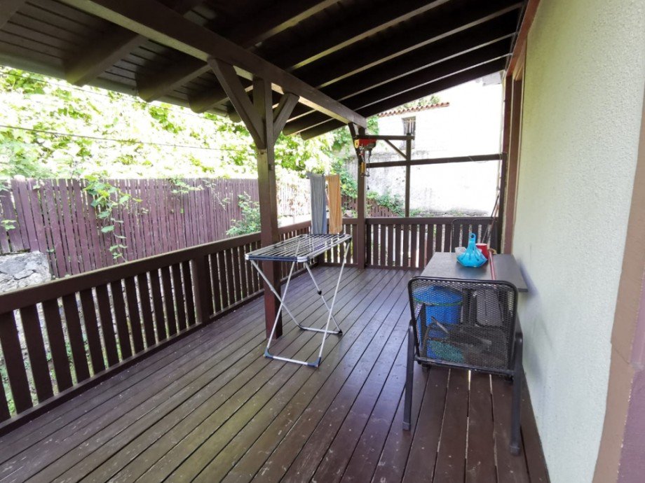 gro�er Balkon Einfamilienhaus Billigheim / Waldm�hlbach