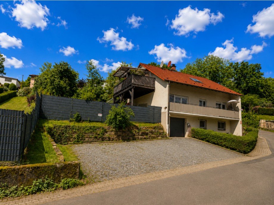 Strapenansicht Einfamilienhaus Aglasterhausen / Michelbach