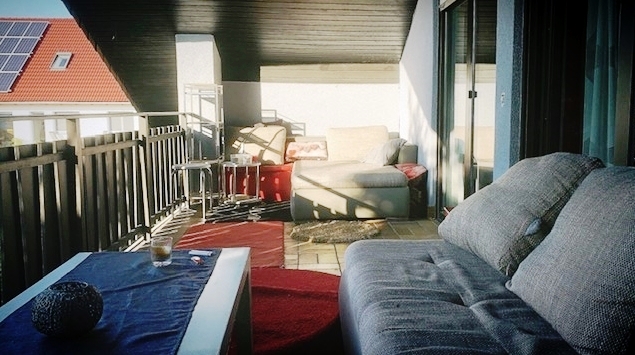Balkon Dachgeschoss Einfamilienhaus Sinsheim