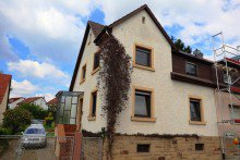 Hausansicht GLOBAL INVEST SINSHEIM | Sch�ne Doppelhaush�lfte in ruhiger Lage in Angelbachtal