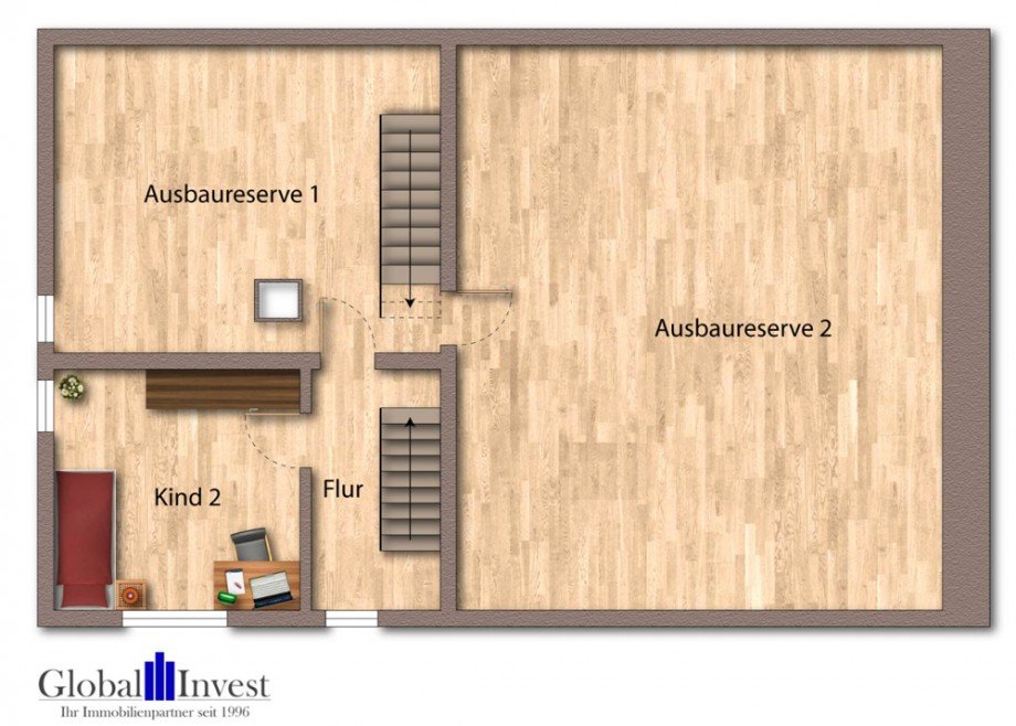 Dachgeschoss Einfamilienhaus Sinsheim / Steinsfurt