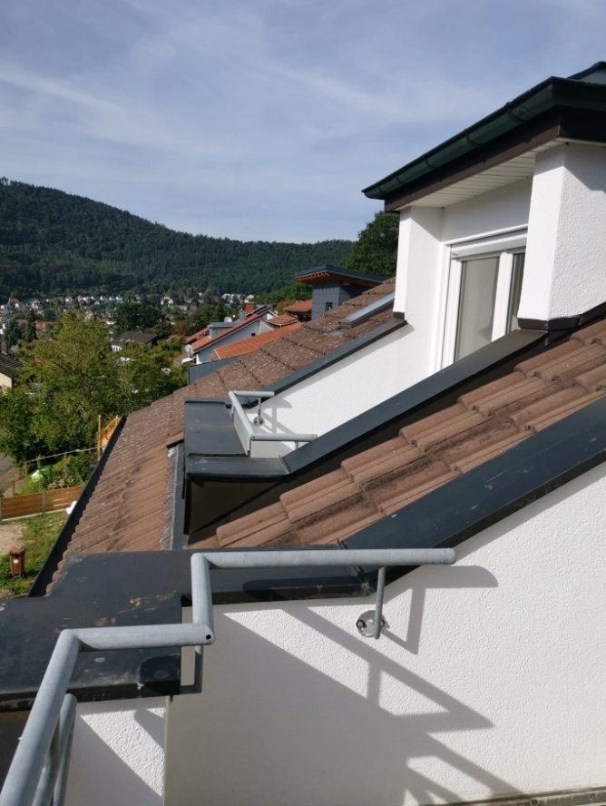 Aussicht Dachgeschosswohnung Neckargem�nd
