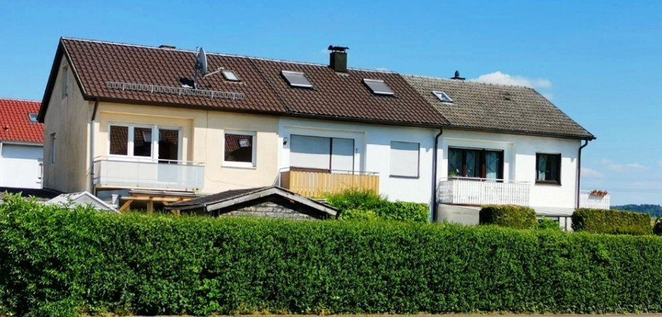 R�ckansicht Reiheneckhaus Bad Friedrichshall