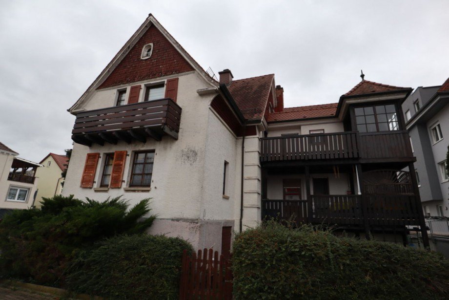 Hausansicht Maisonettewohnung Sinsheim
