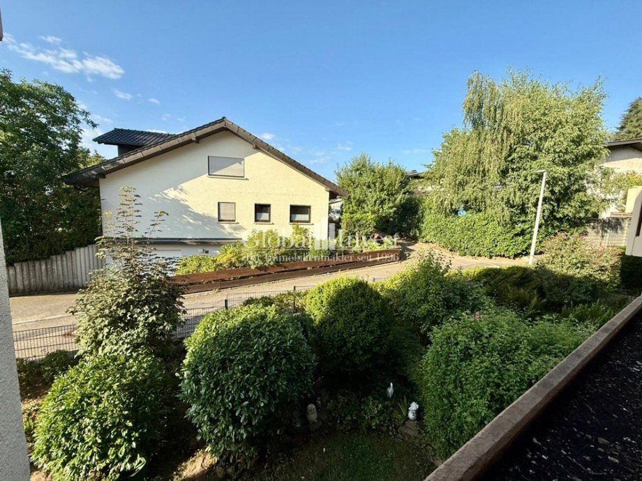 Ausblick Balkon Etagenwohnung Gaiberg