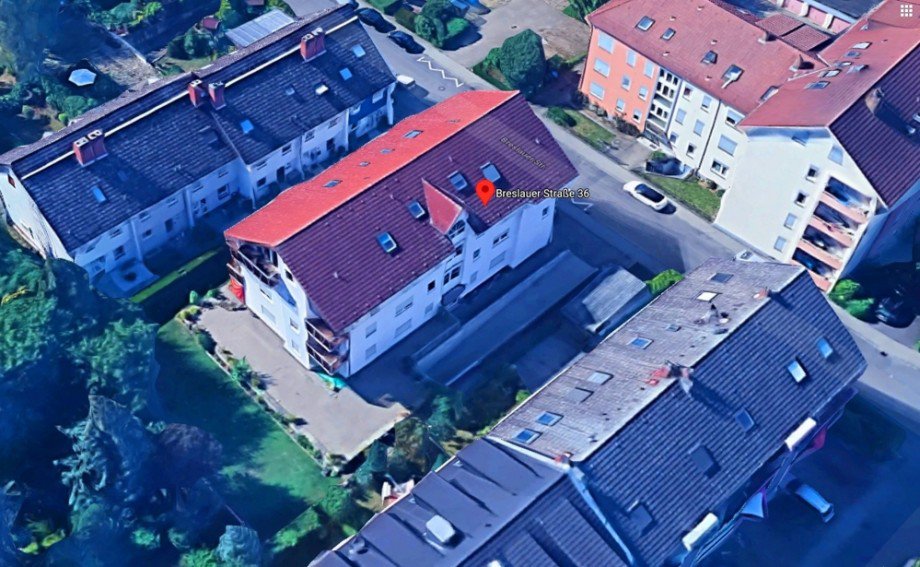Luftbild Etagenwohnung Schwetzingen