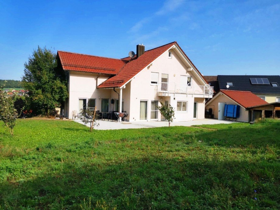 R�ckansicht Einfamilienhaus Billigheim