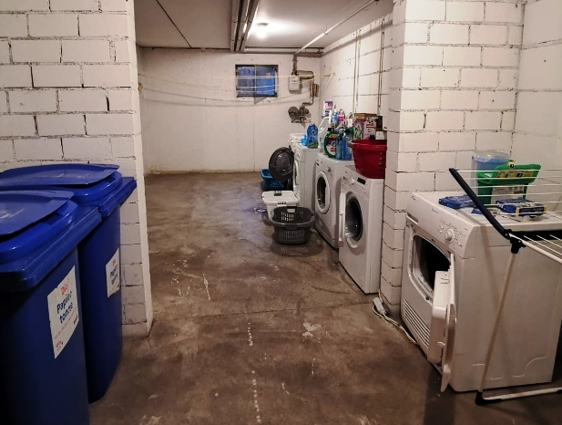 Waschraum Dachgeschosswohnung M�ckm�hl