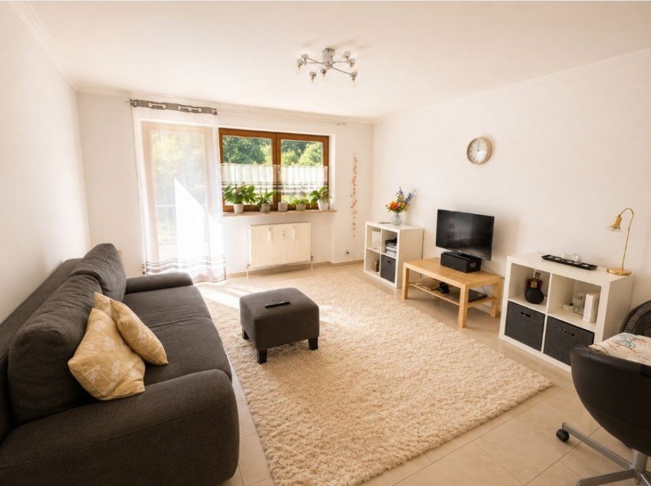 Wohnzimmer Erdgeschosswohnung Heidelberg / Ziegelhausen