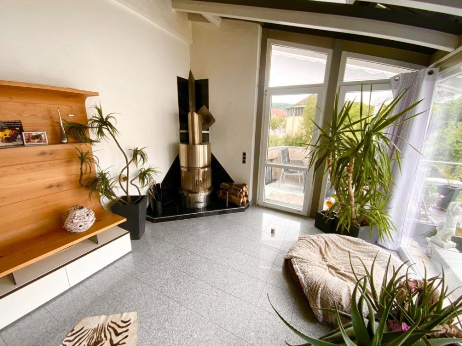 Kaminzimmer/Lounge Doppelhaush�lfte Dielheim