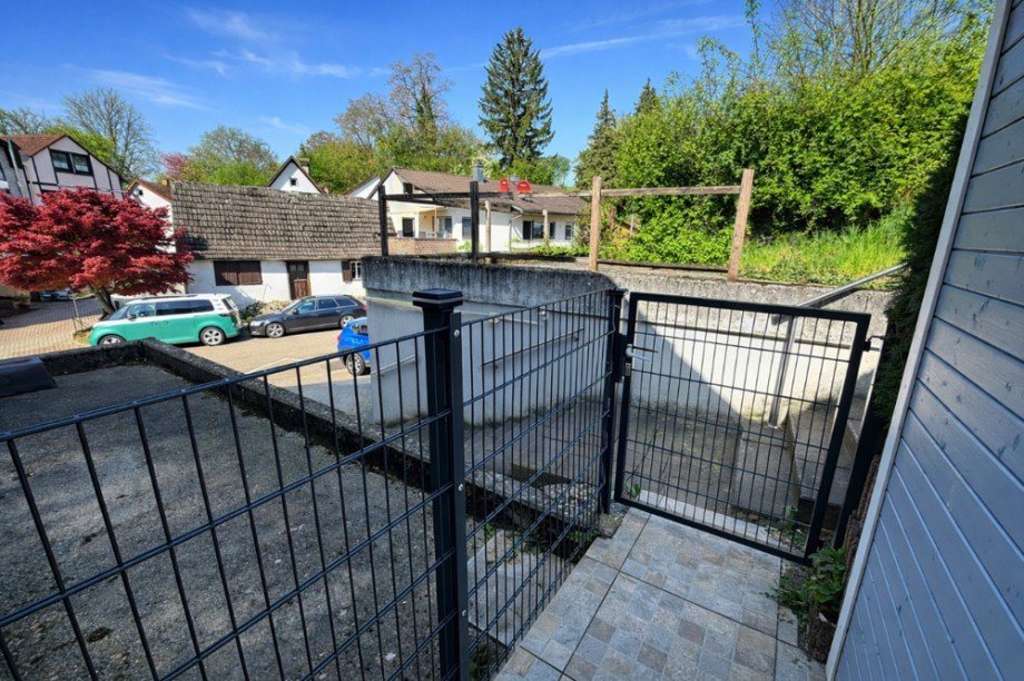 Zugang von au�en Doppelhaush�lfte Sinsheim / D�hren