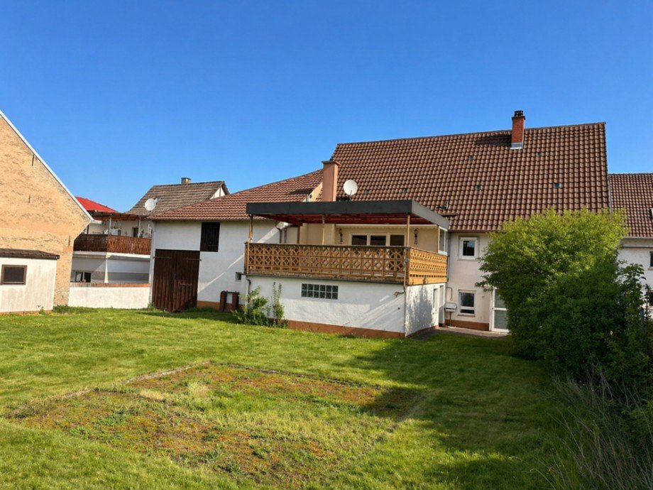R�ckansicht Einfamilienhaus Sinsheim / Steinsfurt