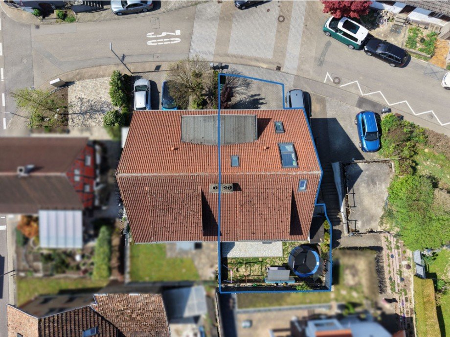 Luftbild Doppelhaush�lfte Sinsheim / D�hren