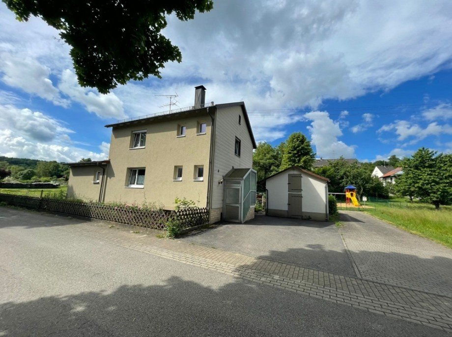 Stra�enansicht Einfamilienhaus Seckach