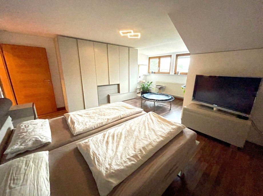 Schlafzimmer Dachgeschosswohnung Sinsheim / Eschelbach