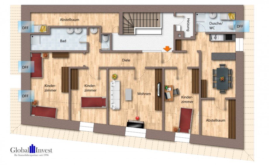 DG Etagenwohnung Wiesloch