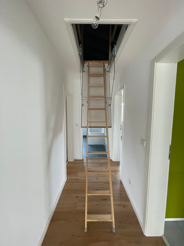 Zugang Speicher Einfamilienhaus Eschelbronn