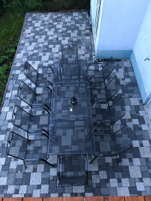 Terrasse zur Gartenseite GLOBAL INVEST SINSHEIM | Vorank�ndigung!!! Tolles Einfamilienhaus mit Einliegerwohnung und unverbaubarem Blick in Waldangelloch