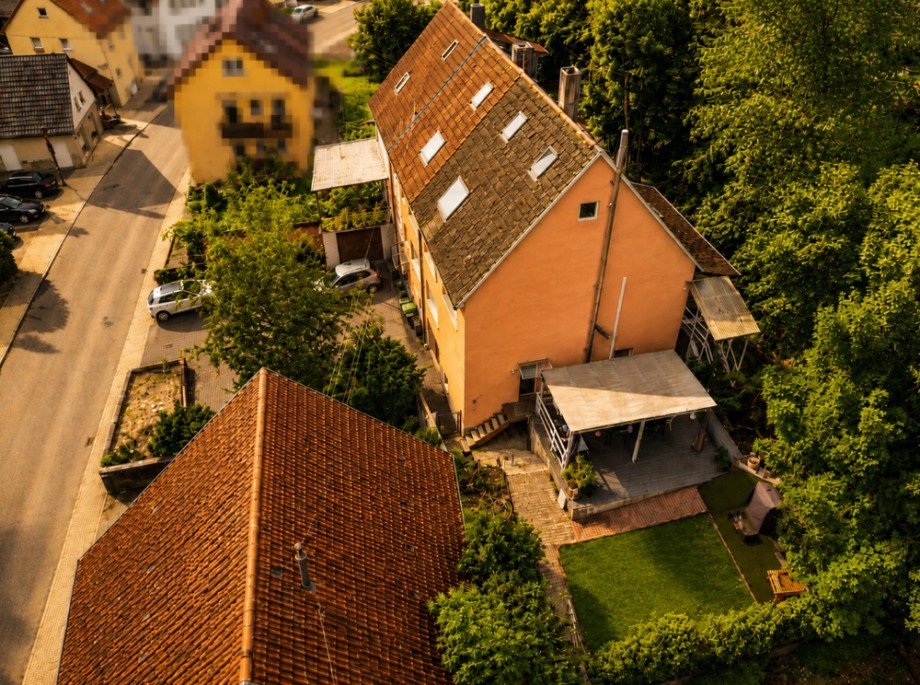 Seitenansicht Einfamilienhaus Sinsheim / Waldangelloch
