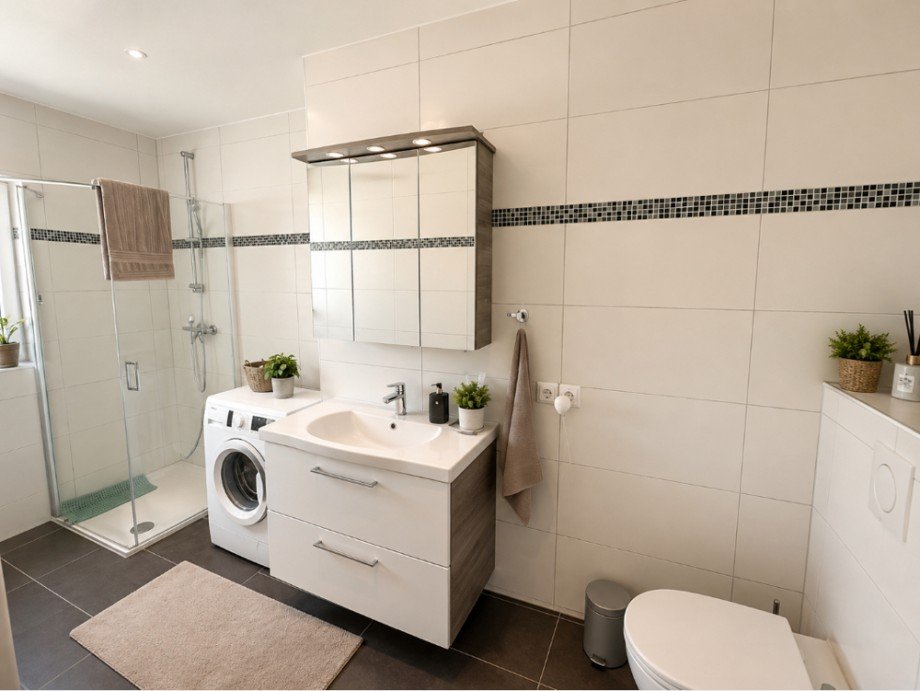 Badezimmer Wng 3 Mehrfamilienhaus Reichartshausen