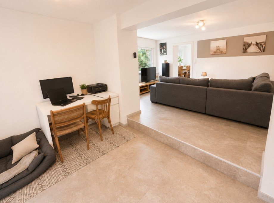 Wohnzimmer ELW Einfamilienhaus Sinsheim / Waldangelloch