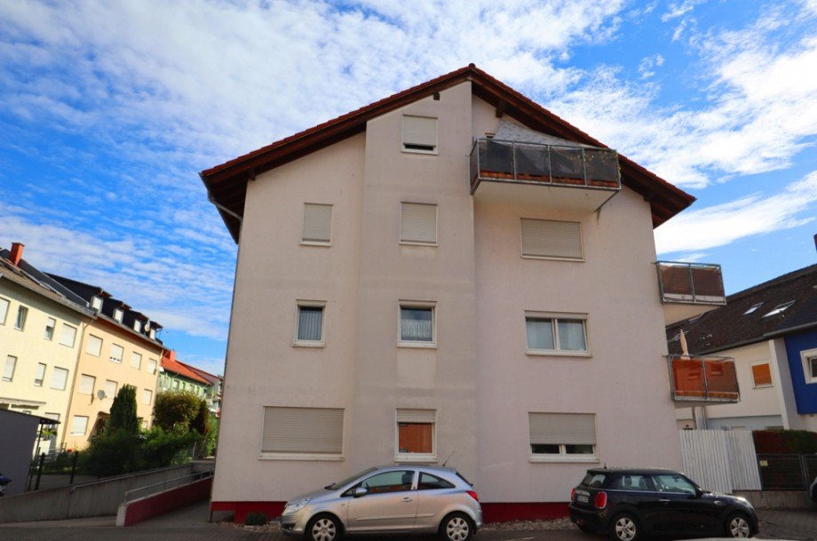 Hausansicht Etagenwohnung Schwetzingen