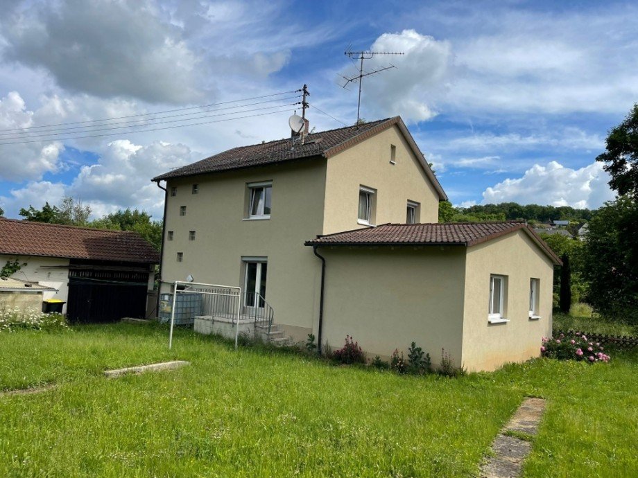 Gartenansicht Einfamilienhaus Seckach