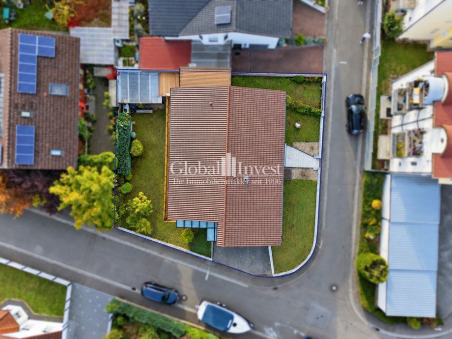 Luftaufnahme Einfamilienhaus Sinsheim