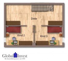 Grundriss Sinsheim BM20 DG.png GLOBAL INVEST SINSHEIM | Sch�nes, �lteres Reihenendhaus in Toplage in der Gartenstadt Sinsheim