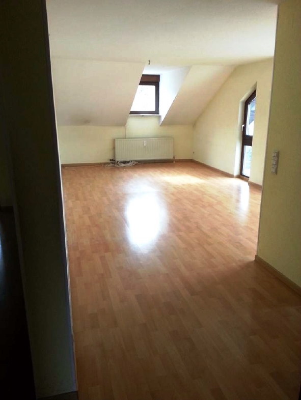 Wohnzimmer Dachgeschosswohnung M�ckm�hl