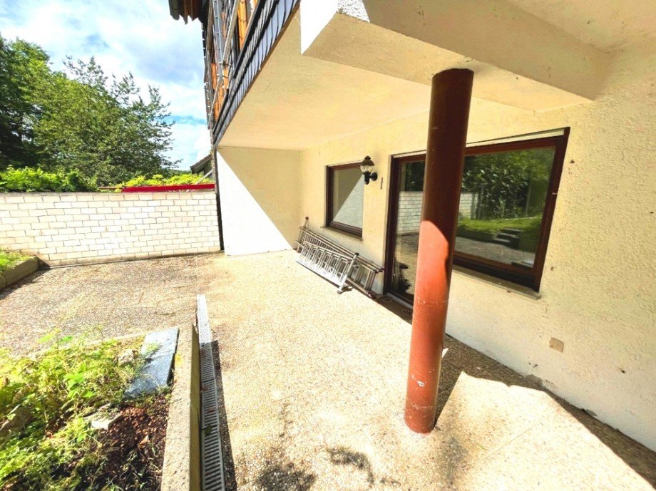 Terrasse Doppelhaush�lfte M�hlhausen