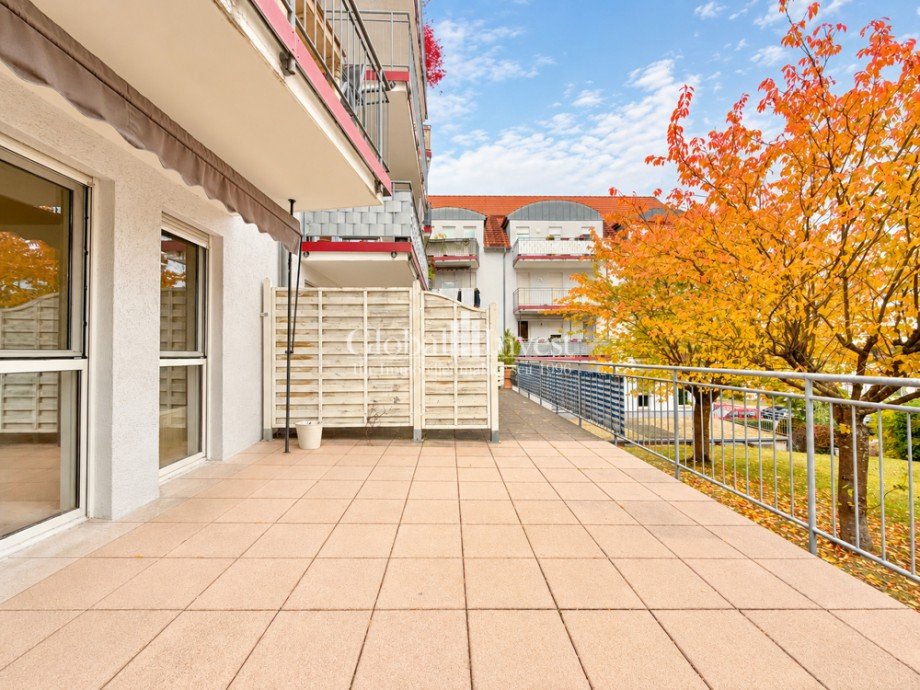 Terrasse Erdgeschosswohnung Eppingen