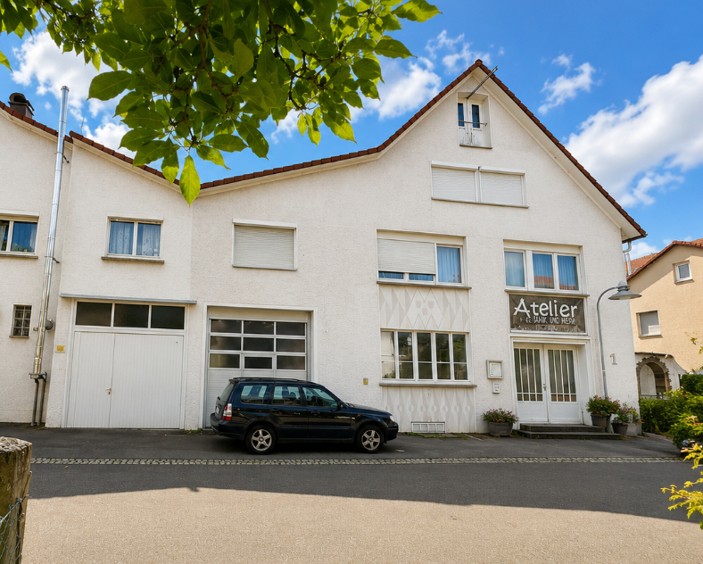 Stra�enansicht Mehrfamilienhaus Lauffen am Neckar