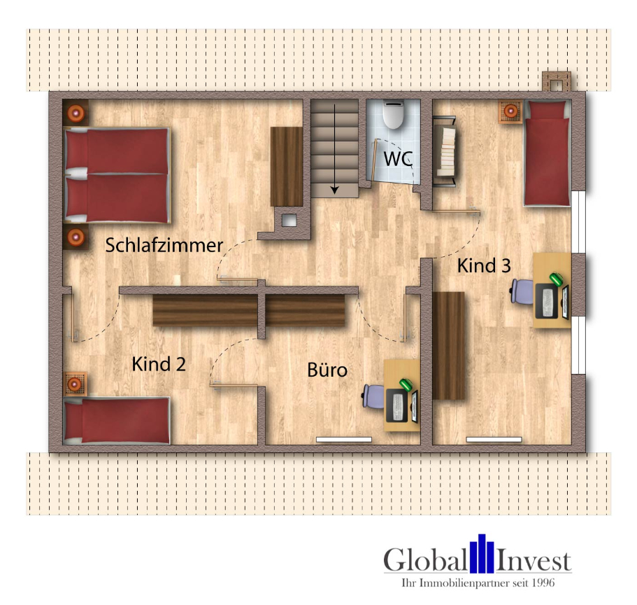 Dachgeschoss Einfamilienhaus Elztal / Rittersbach