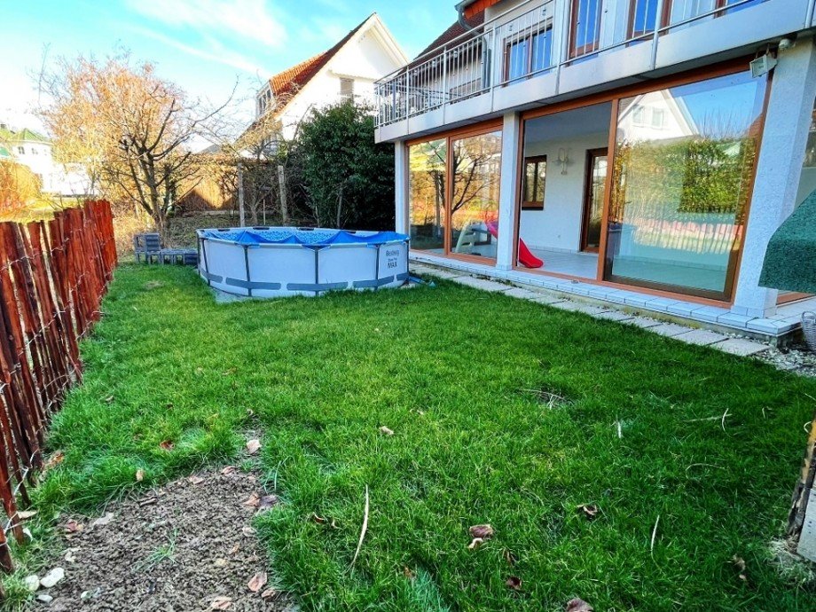 Garten Doppelhaush�lfte Neckarbischofsheim