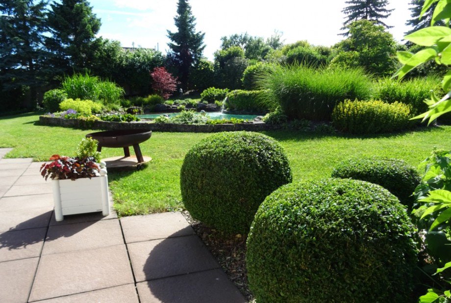 Garten Einfamilienhaus H�pfingen