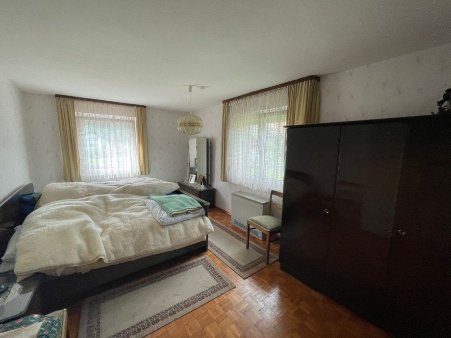 Schlafzimmer EG Einfamilienhaus Seckach