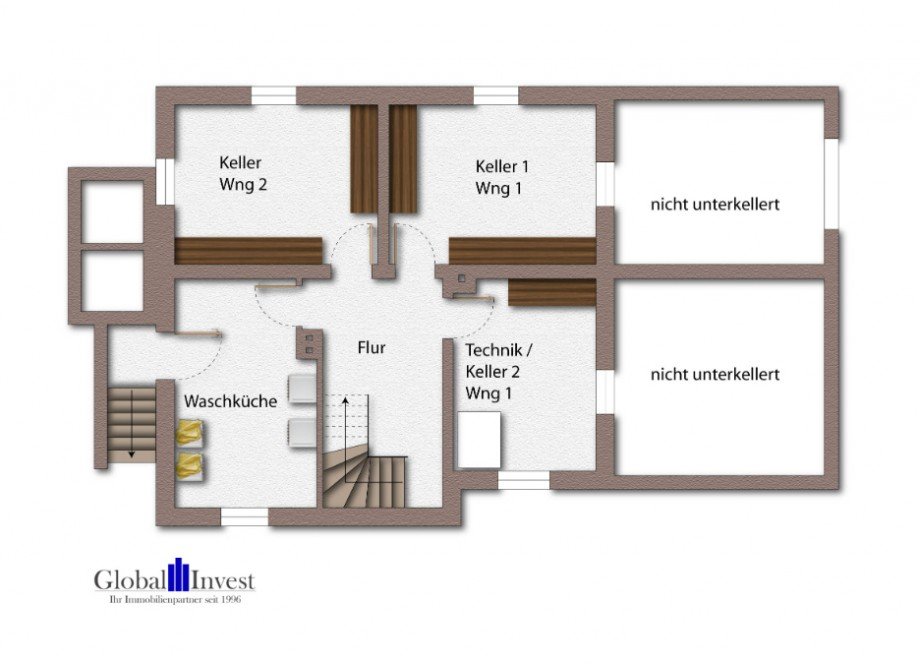 Untergeschoss Erdgeschosswohnung Offenau