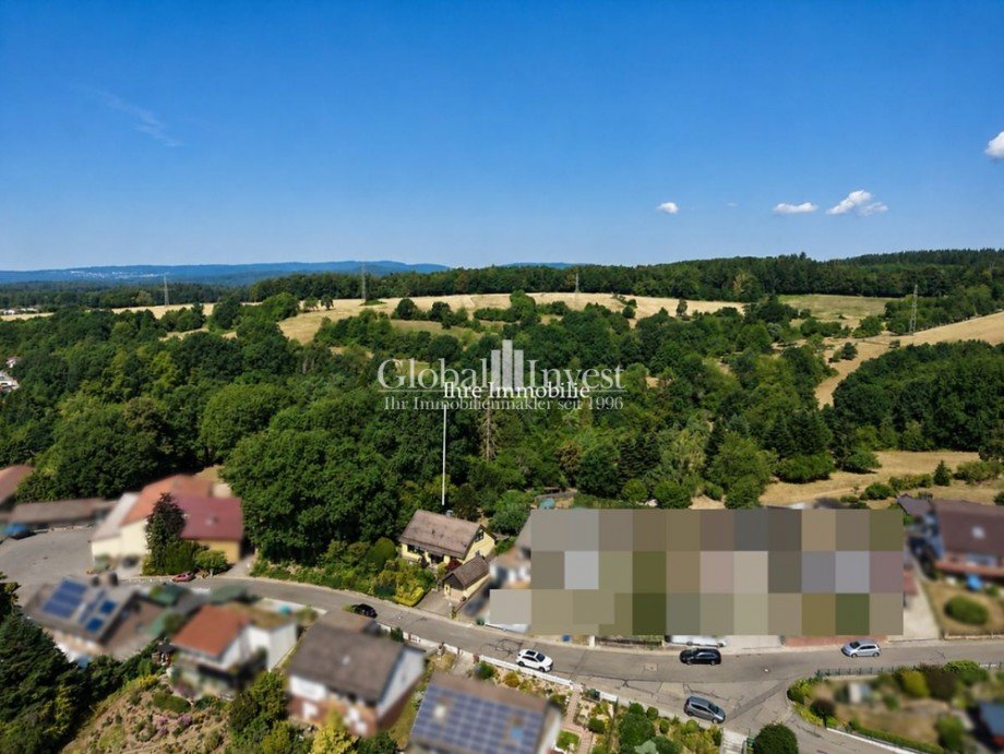 Luftaufnahme Einfamilienhaus Lobbach / Waldwimmersbach